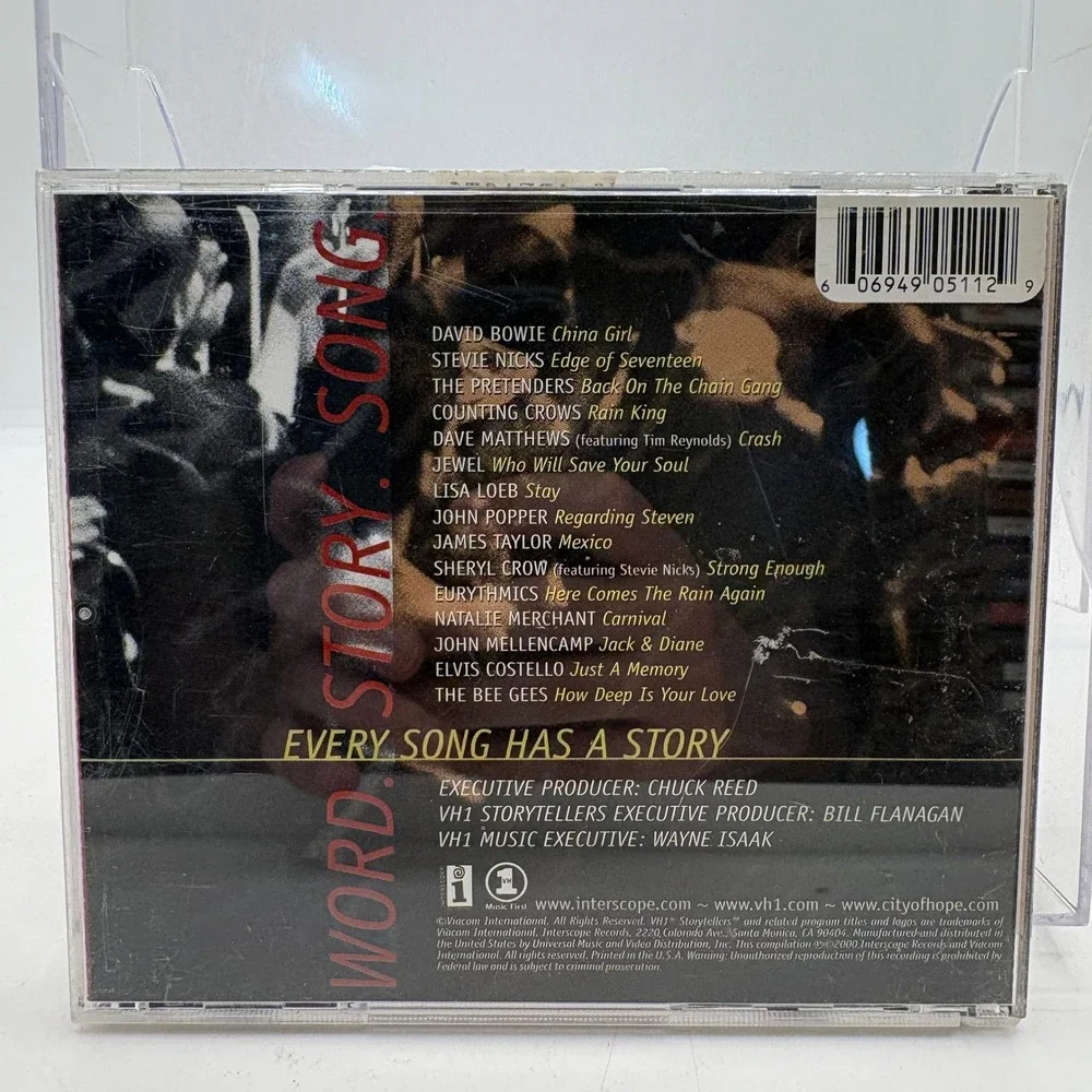 Media | Toby Keith Boomtown Cd Case With Vh1 Storytellers Word Story ...